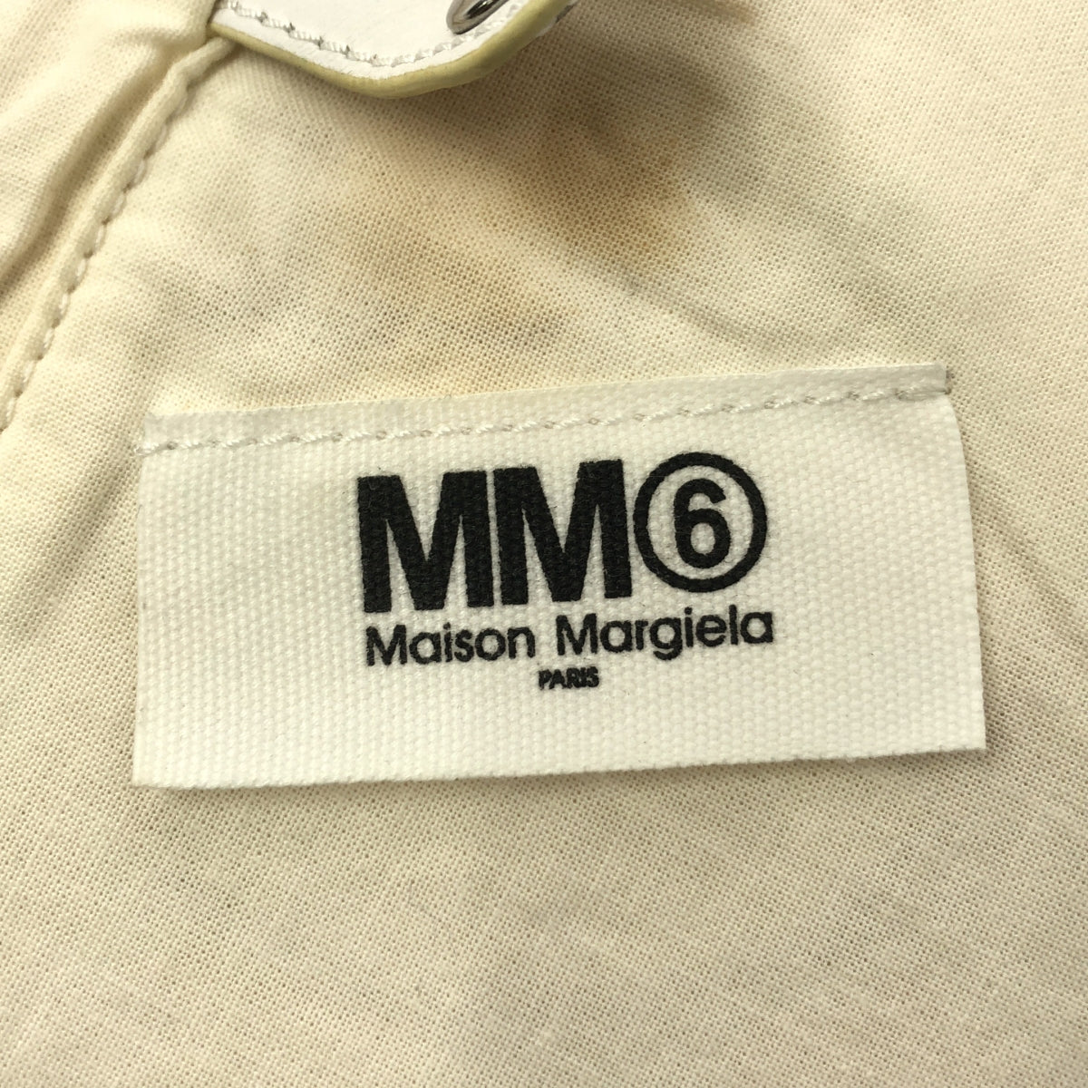 MM6 Maison Margiela / 엠엠 식스 메종 마르제라 | 2021SS | 캔버스 가죽 패치워크 재패니즈 토트 백 |