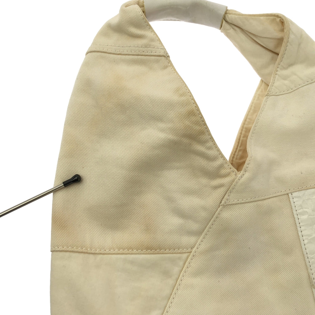 MM6 Maison Margiela / 엠엠 식스 메종 마르제라 | 2021SS | 캔버스 가죽 패치워크 재패니즈 토트 백 |