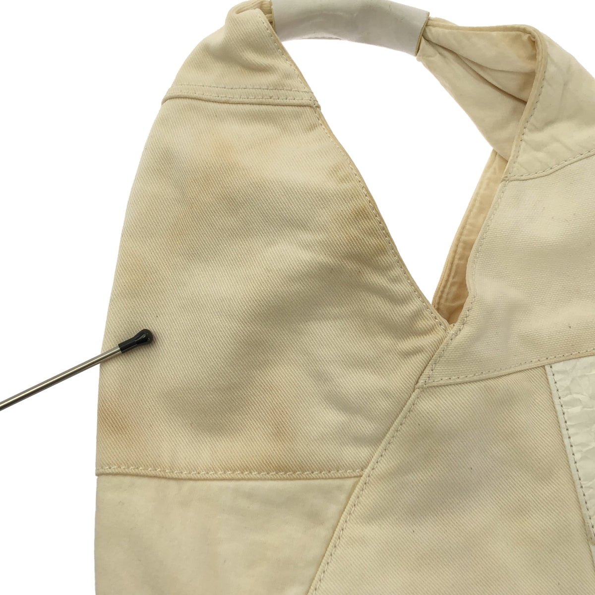 MM6 Maison Margiela / 엠엠 식스 메종 마르제라 | 2021SS | 캔버스 가죽 패치워크 재패니즈 토트 백 |