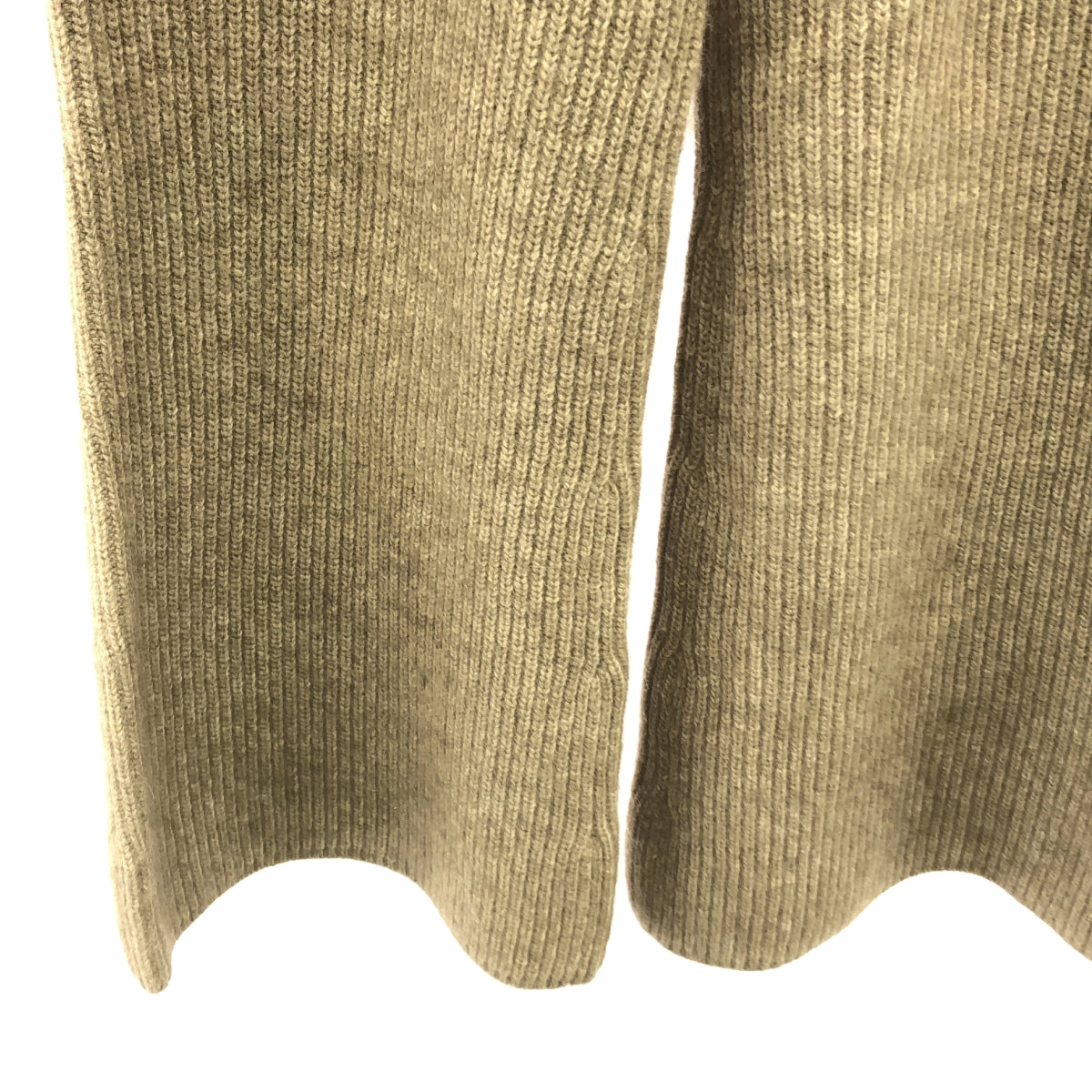 框架 | 2023秋冬 |毛紗半喇叭褲 | 36 |米色 |女性的