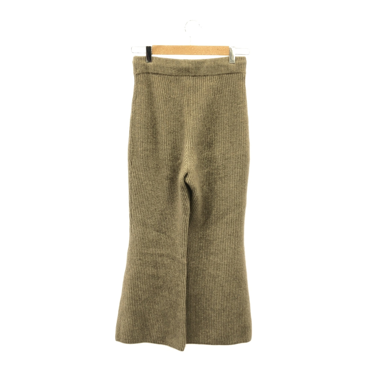 框架 | 2023秋冬 |毛紗半喇叭褲 | 36 |米色 |女性的