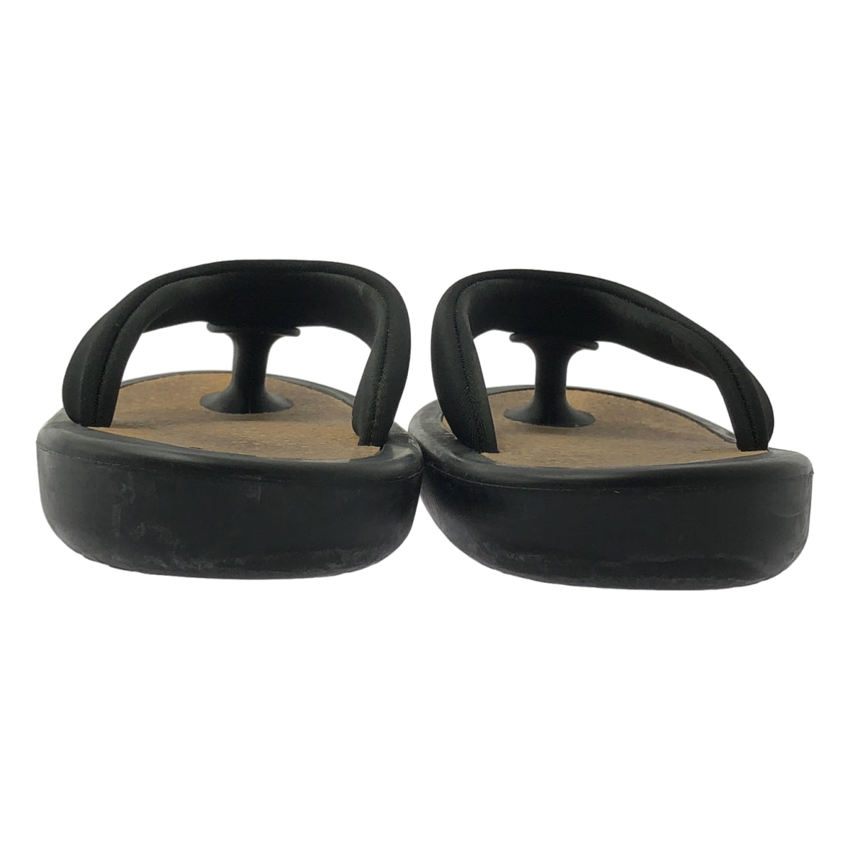 JOJO | 軟木人字涼鞋 | 尺寸 25.5 | 黑色/米色 | 男款