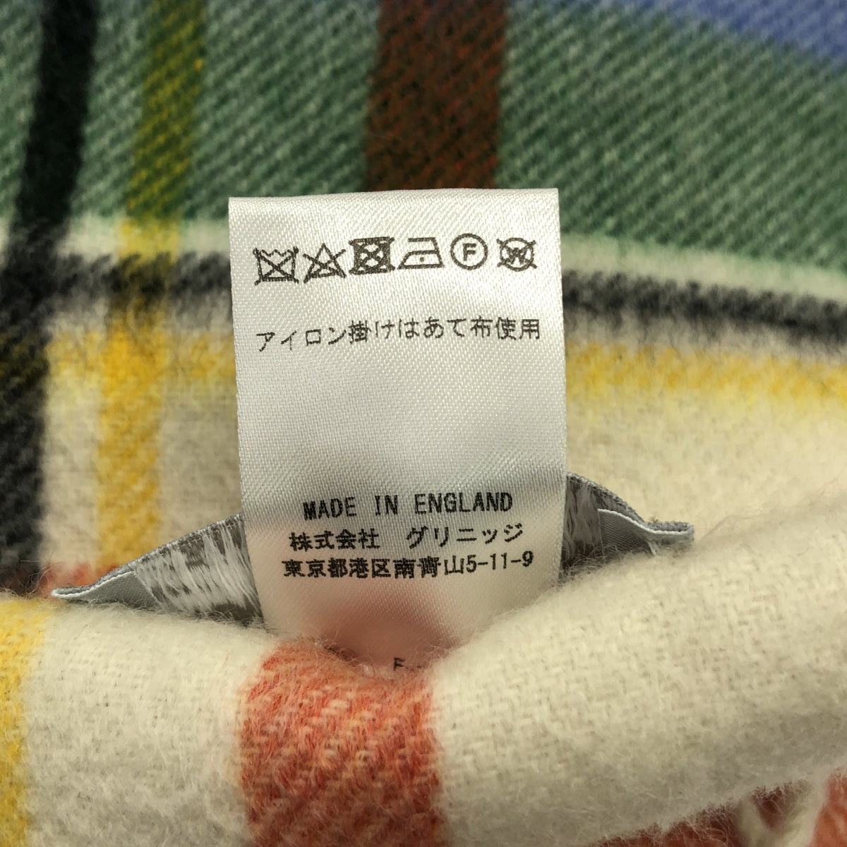 JOSHUA ELLIS / 조슈아 엘리스 | 캐시미어 체크 대형 프린지 스톨 |