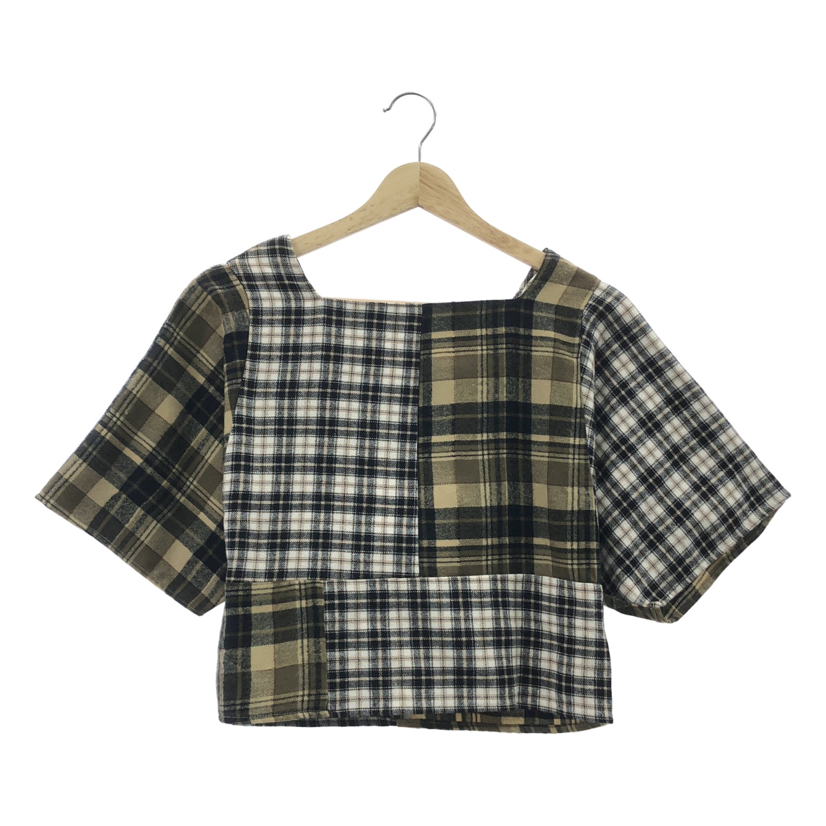 MALION vintage / 마리온 빈티지 | nell check top 체크 셔츠 탑스 | F |