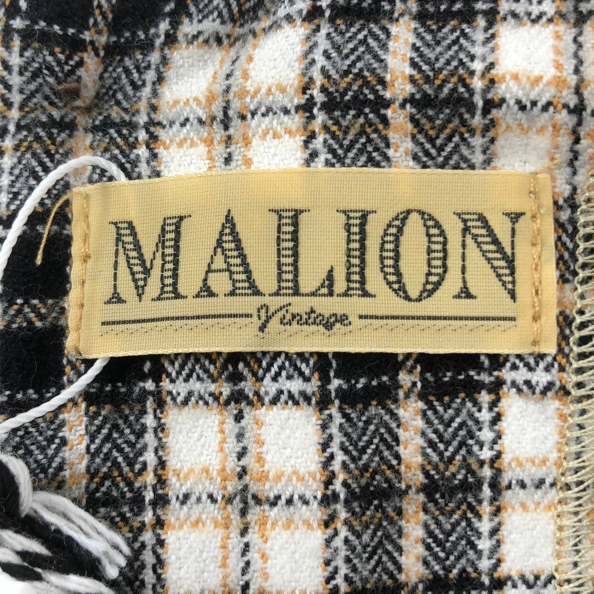 MALION vintage / 마리온 빈티지 | nell check top 체크 셔츠 탑스 | F |