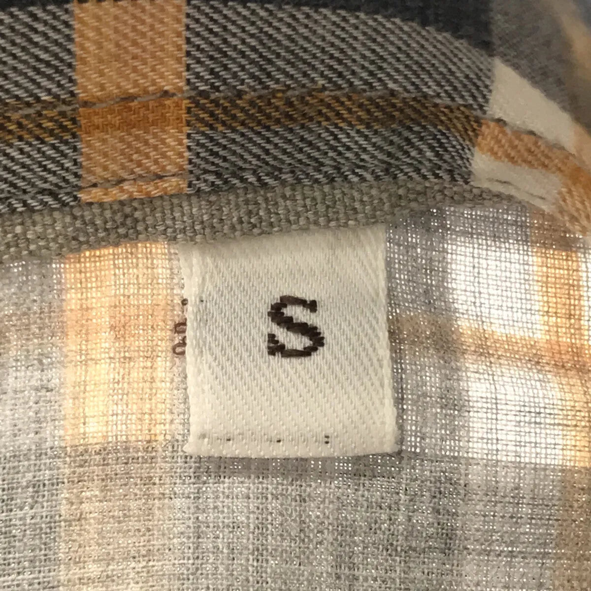 【美品】  BRUNELLO CUCINELLI / ブルネロクチネリ | コットン チェック ワイドカラーシャツ | S | イエロー/グレー | メンズ