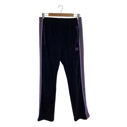 Needles | 2022SS | Narrow Track Pant - C/PE Velour | S | Black | Men's