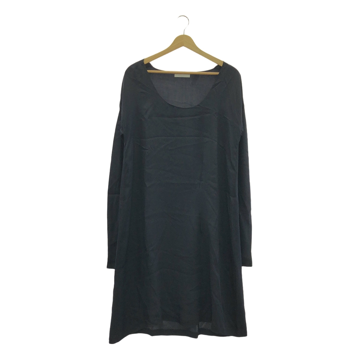 MARLOTA / 말로타 | 레이온 탁 디자인 원피스 | 38 | 네이비 | 여성