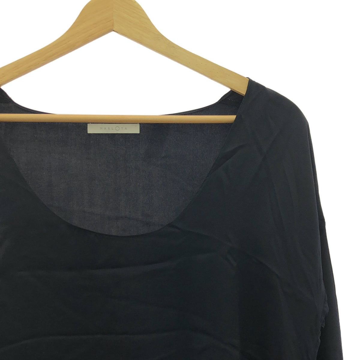 MARLOTA / 말로타 | 레이온 탁 디자인 원피스 | 38 | 네이비 | 여성