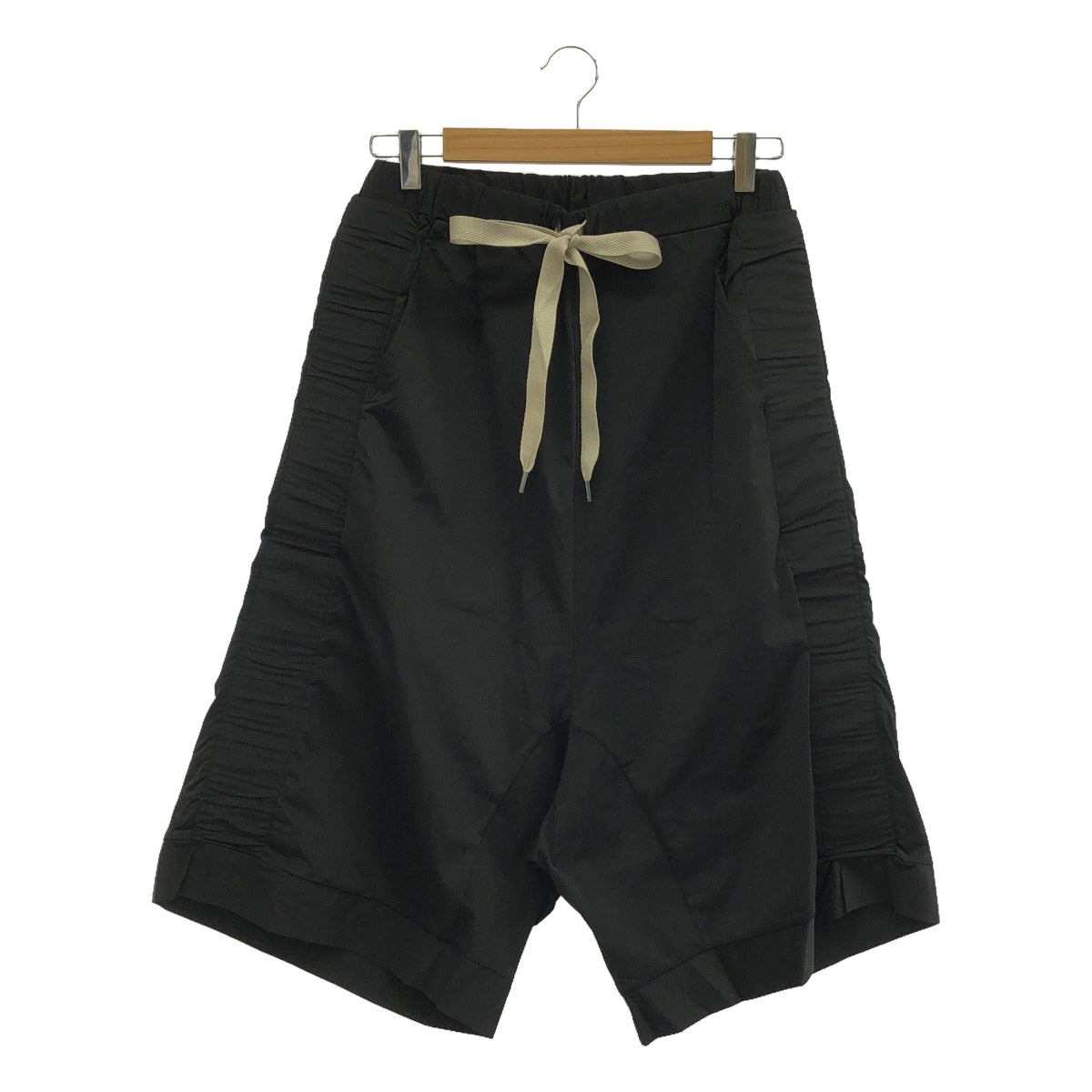 [New] prasthana / Prasthana | Modulation jersey shorts | M | Black | Men's