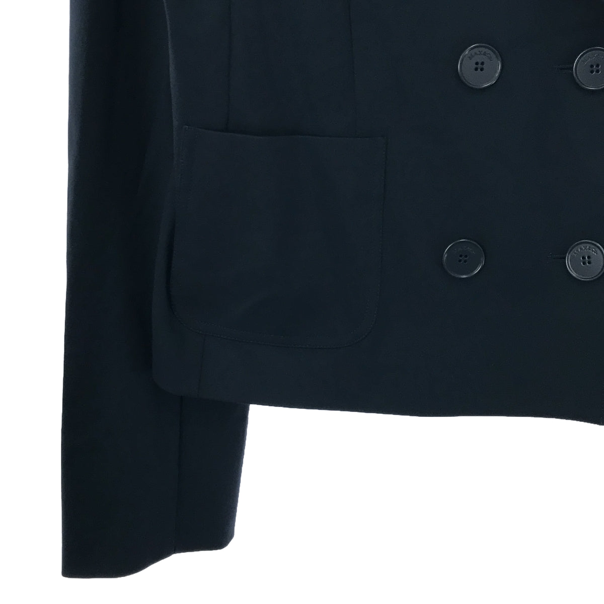 【美品】  Max&Co. / マックスアンドコー | ダブルブレスト ブレザージャケット | L | ブルー | レディース