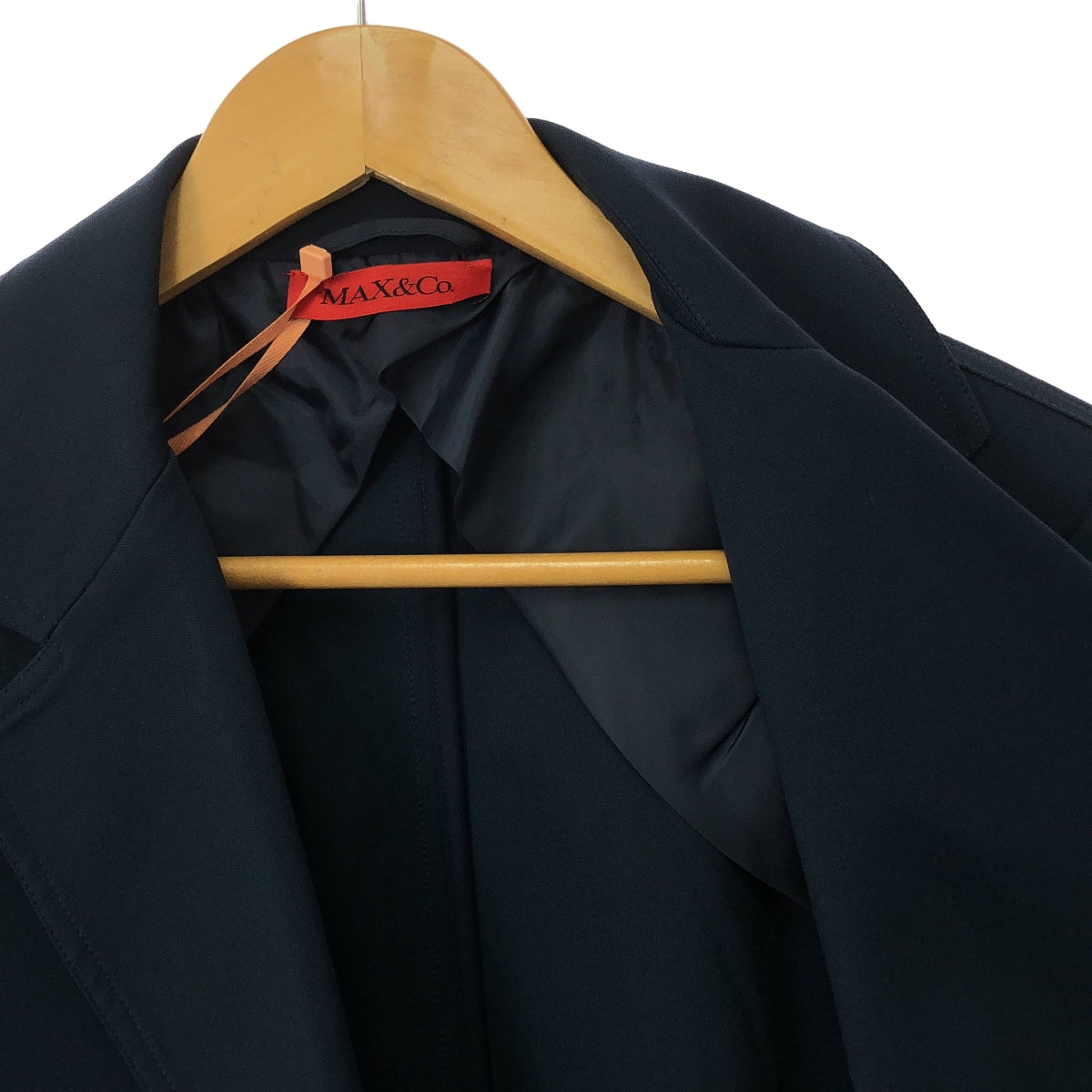 【美品】  Max&Co. / マックスアンドコー | ダブルブレスト ブレザージャケット | L | ブルー | レディース