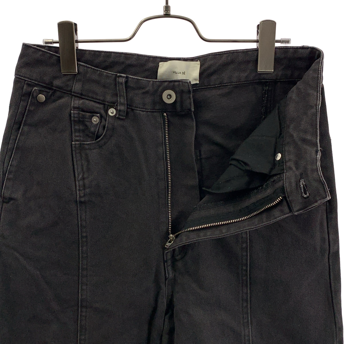 VUJA DE / ヴジャデ | 再構築 デニムワイドパンツ | XS | メンズ