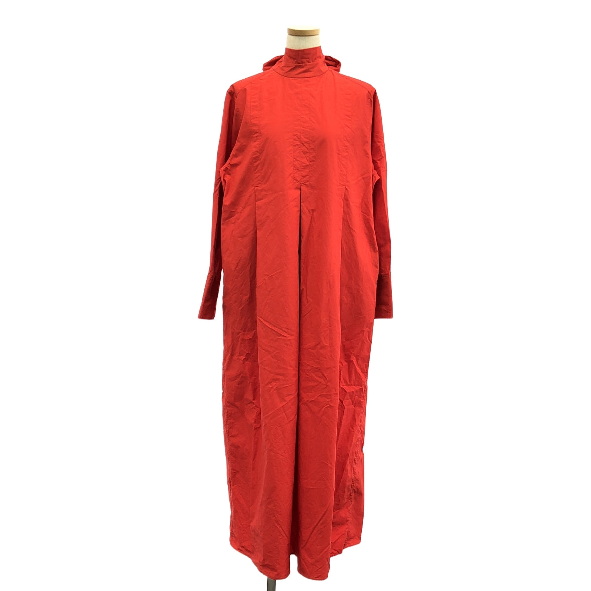 佐佐木悟 / 佐佐木悟 | 2023 秋冬 |蝴蝶結領帶洋裝 | 2 |紅色 |女性的