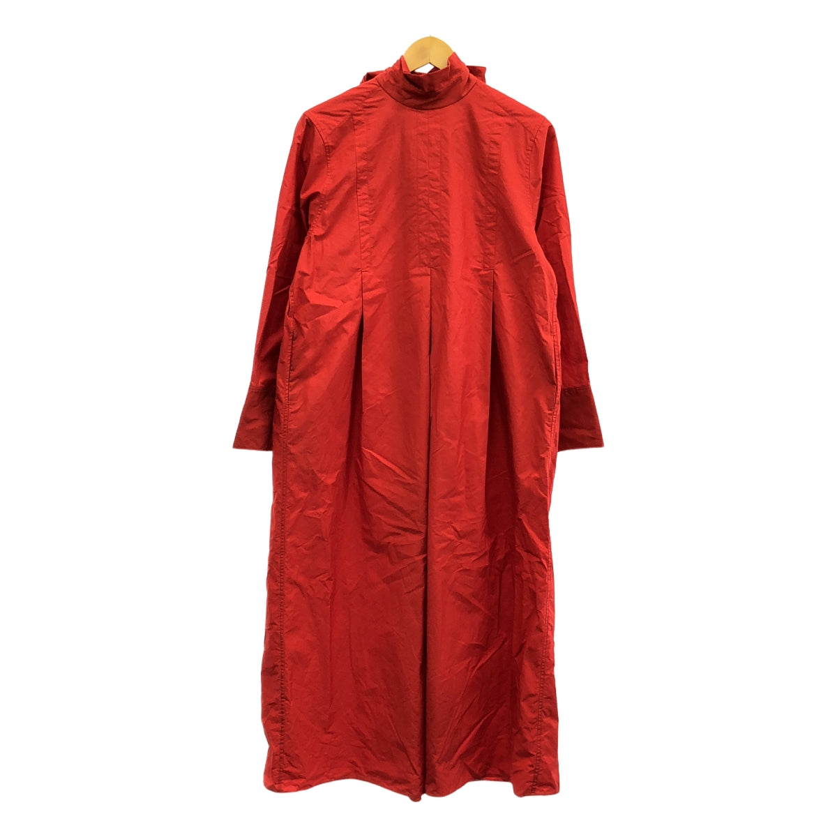 佐佐木悟 / 佐佐木悟 | 2023 秋冬 |蝴蝶結領帶洋裝 | 2 |紅色 |女性的