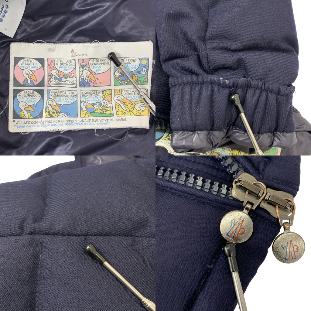 盟可青睞 (MONCLER) | 蒙吉內夫 (MONTGENEVRE) GIUBBOTTO 羊毛連帽羽絨外套 | 0 碼 | 男士