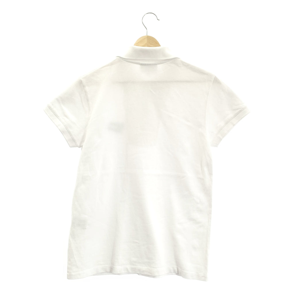 MAISON KITSUNE / メゾンキツネ | コットン ロゴ ポロシャツ | S | レディース