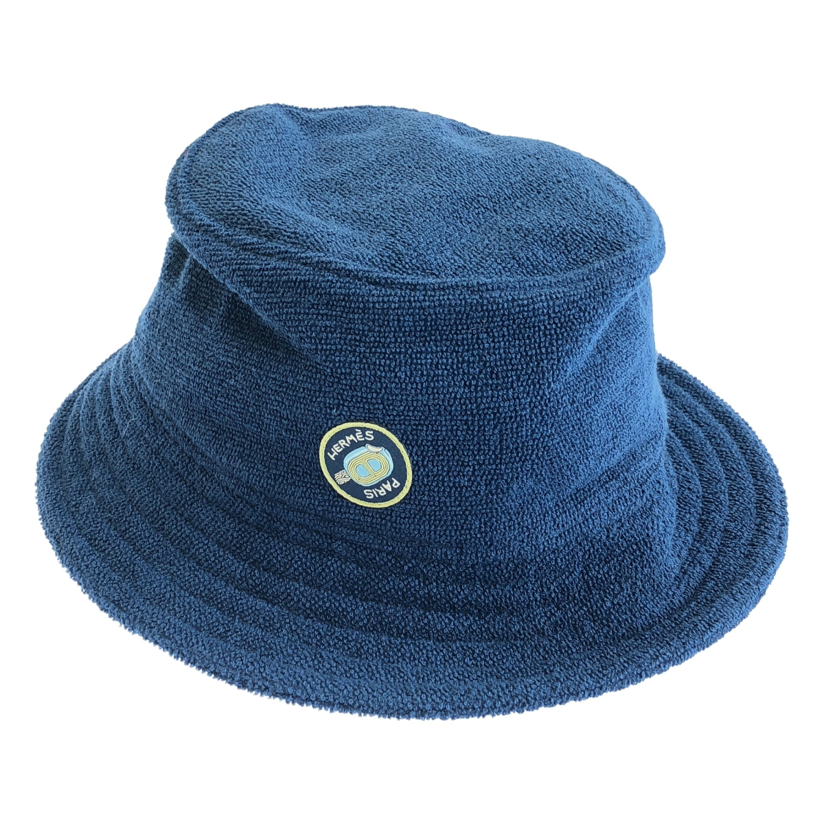 [新品] 愛馬仕 |哈珀漁夫帽 | 58 |海軍 |女性的
