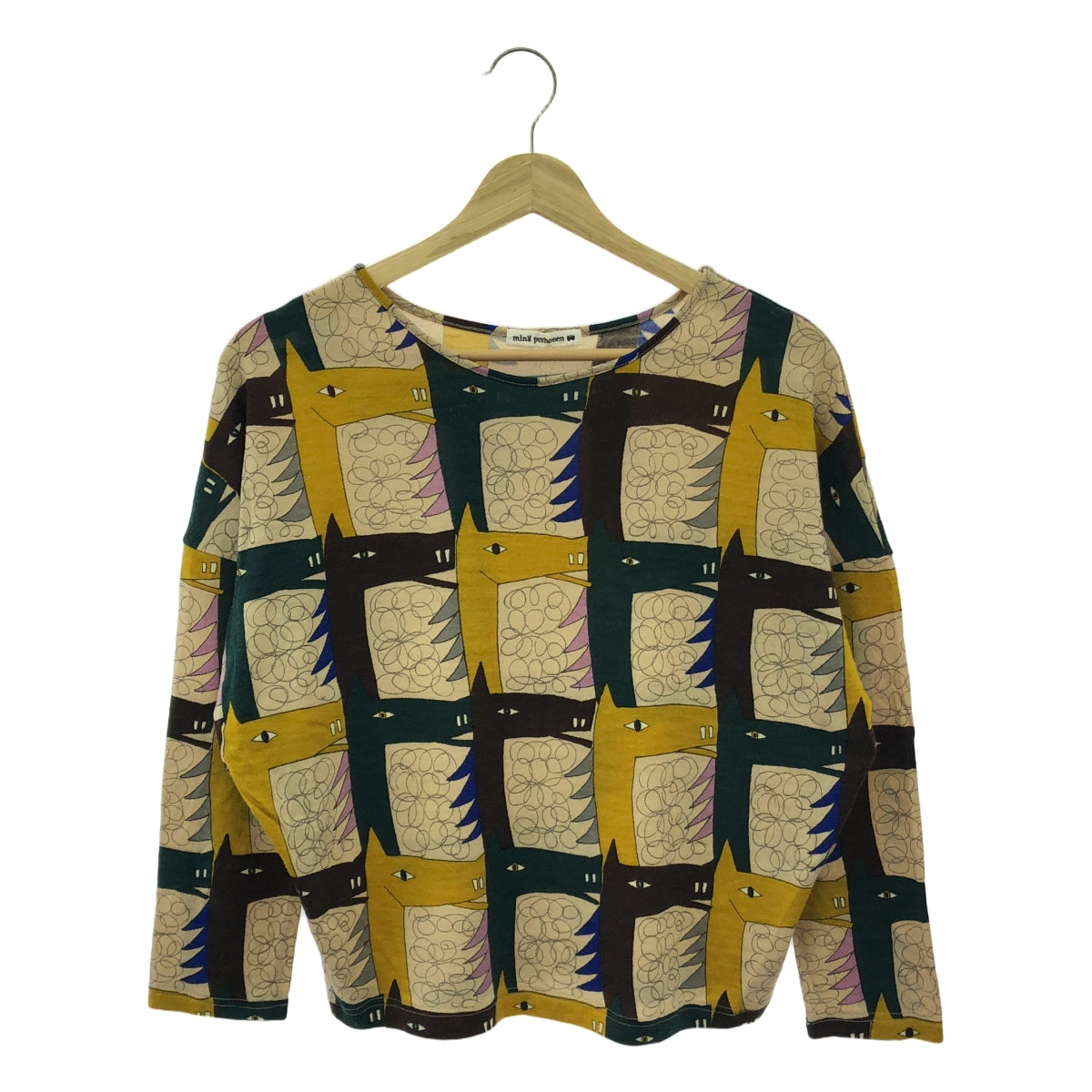 mina perhonen / Mina Perhonen | thoroughbred crew neck cut and sew | 36 | Women's