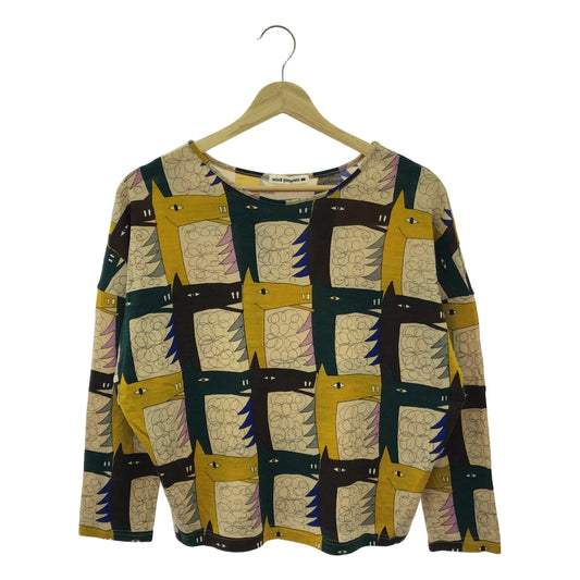 mina perhonen / Mina Perhonen | thoroughbred crew neck cut and sew | 36 | Women's