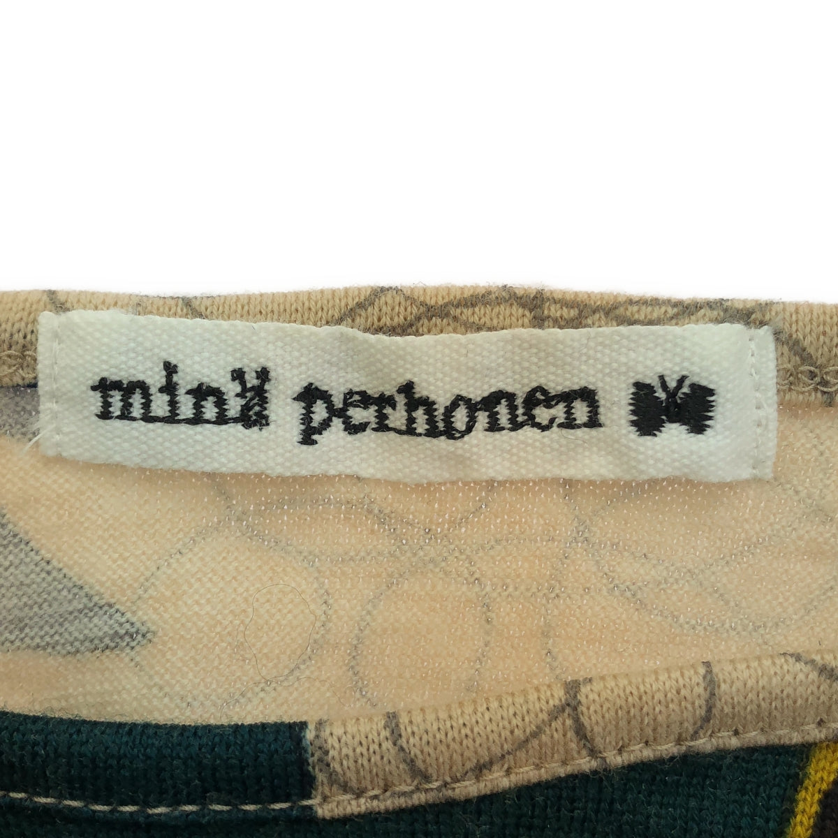 mina perhonen / Mina Perhonen | thoroughbred crew neck cut and sew | 36 | Women's