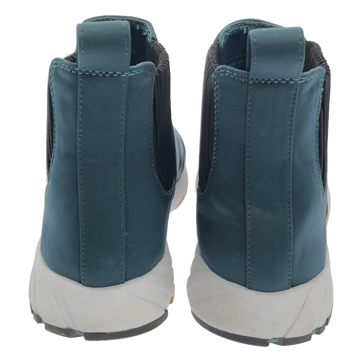 PLEATS PLEASE ISSEY MIYAKE | Side gore high-top sneakers | 24 | Blue green | Women's