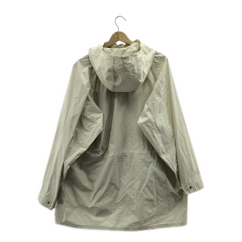 YOKE / ヨーク | 2023SS | HOODED BLOUSON / ドローストリング オーバー ジャケット フーディ / ユニセックス | 1 | アイボリー | メンズ