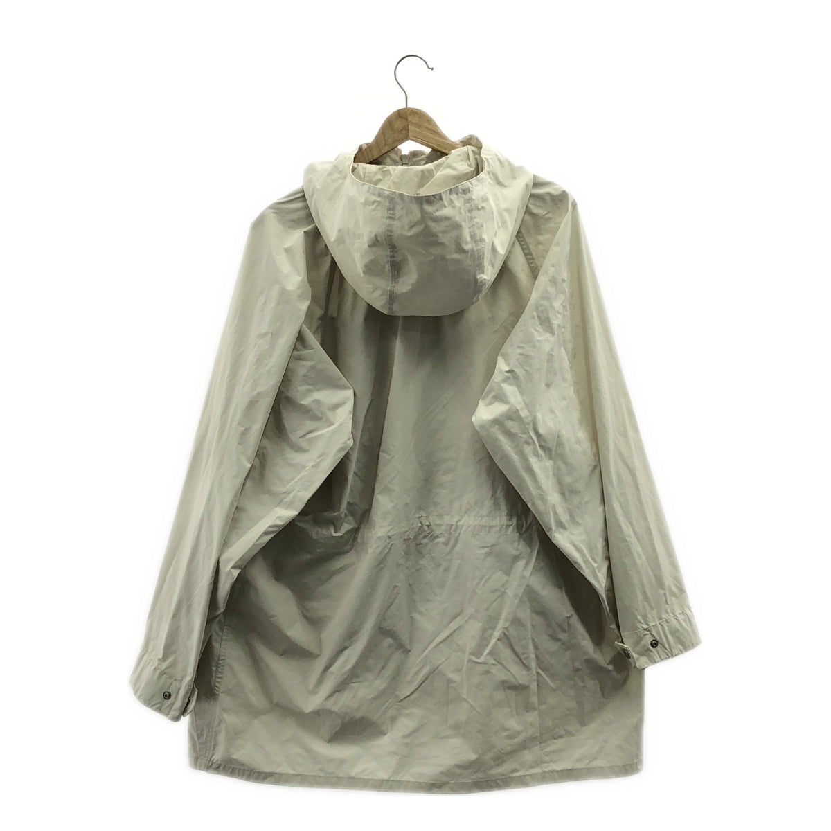 YOKE / ヨーク | 2023SS | HOODED BLOUSON / ドローストリング オーバー ジャケット フーディ / ユニセックス | 1 | アイボリー | メンズ
