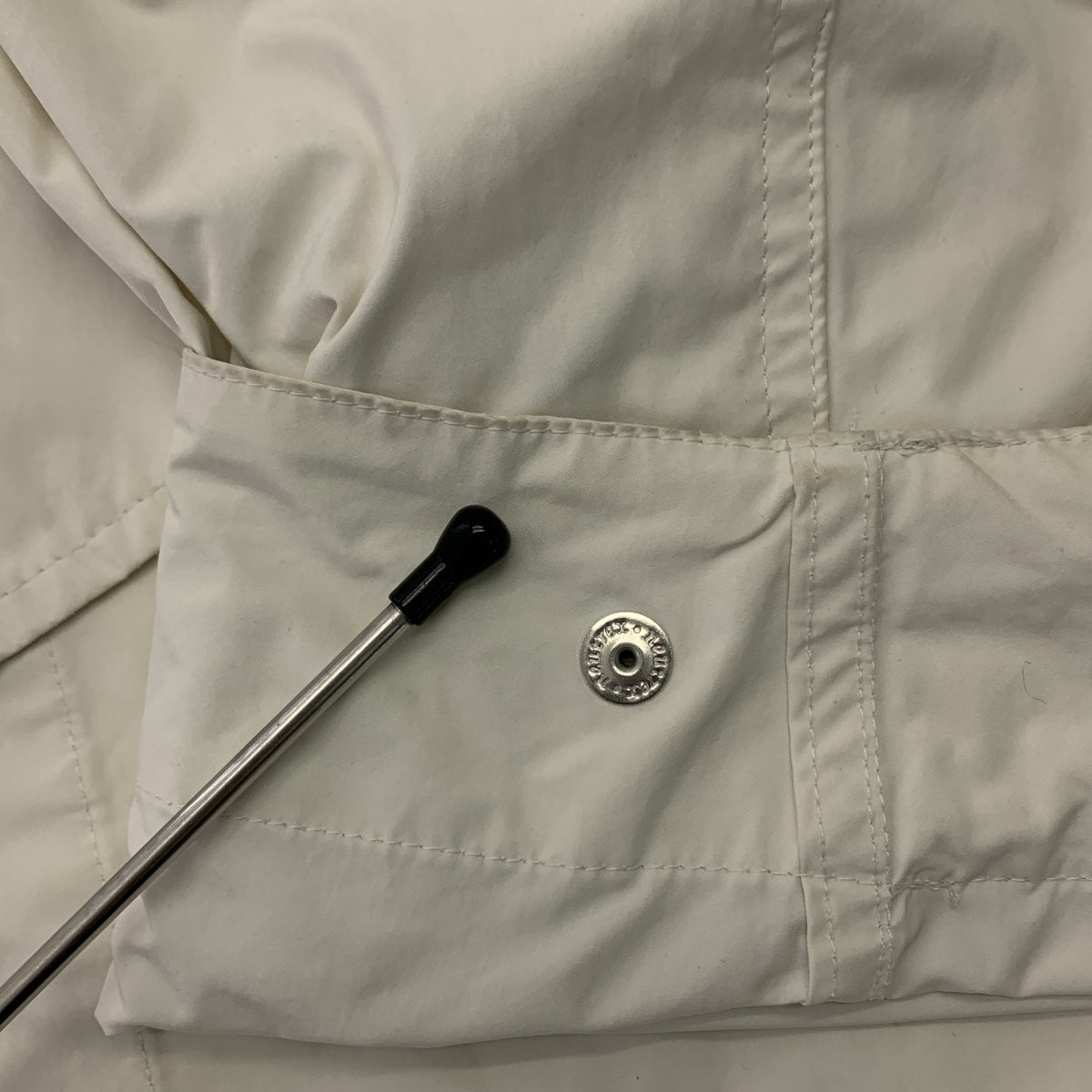 YOKE / ヨーク | 2023SS | HOODED BLOUSON / ドローストリング オーバー ジャケット フーディ / ユニセックス | 1 | アイボリー | メンズ