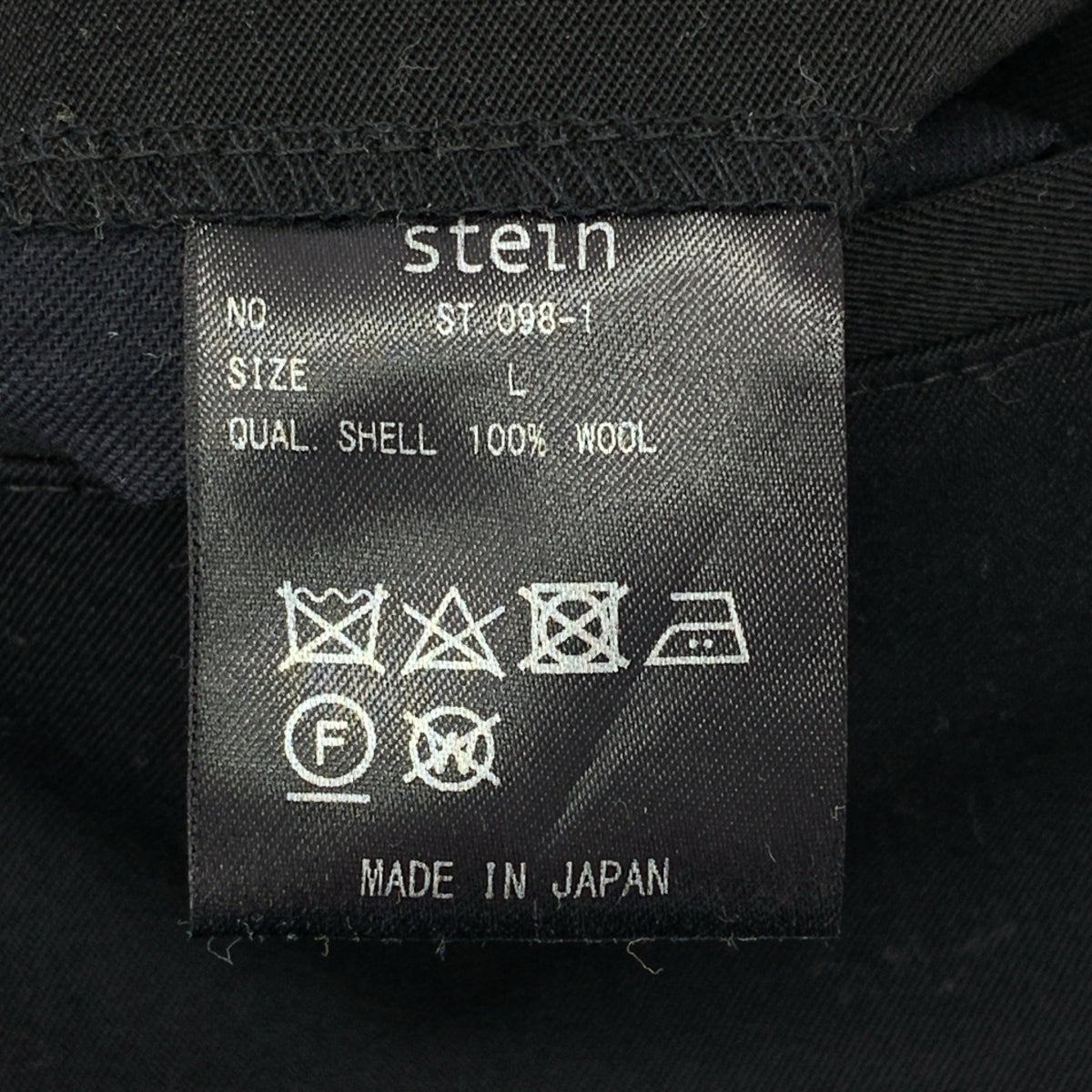 Stein | 雙褶闊腿褲 | 男士 | L碼