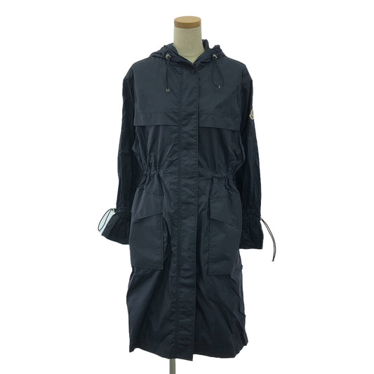 MONCLER / モンクレール | CERULEUM / ドローストリング コート フーディ | 0 | レディース