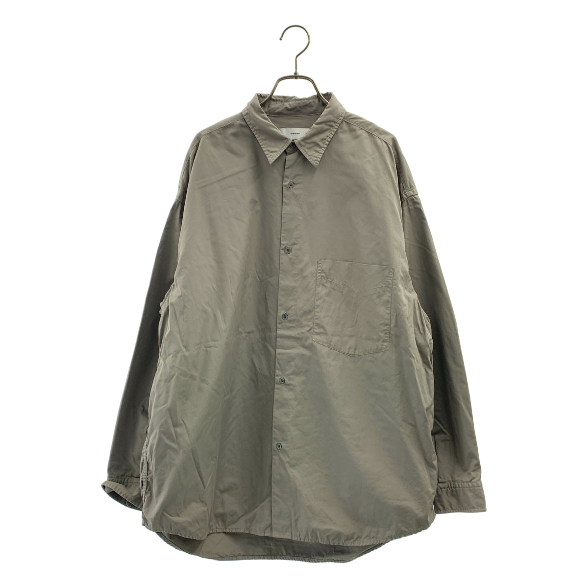 Graphpaper / 그래프 종이 | Garment Dyed Poplin 가먼트 다이 포플린 셔츠 | 1 | 남성