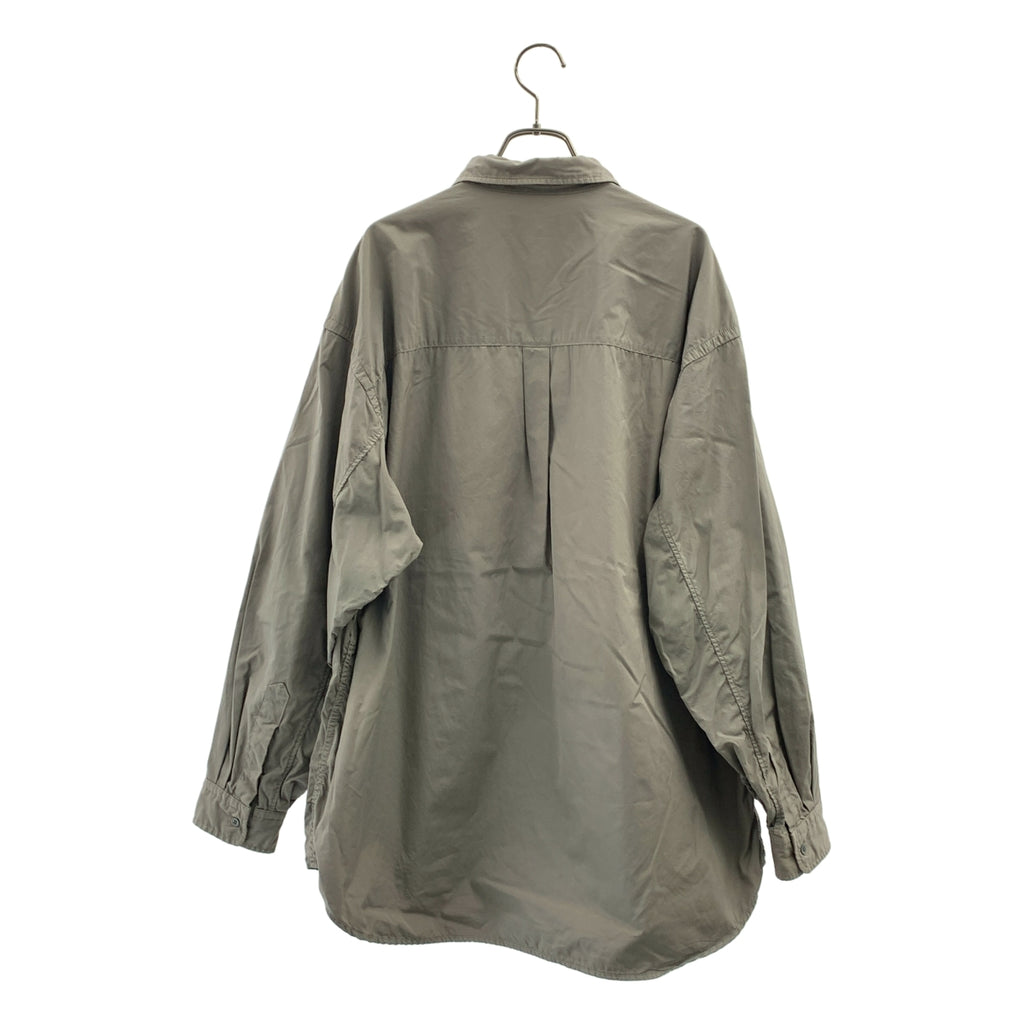 Graphpaper / 그래프 종이 | Garment Dyed Poplin 가먼트 다이 포플린 셔츠 | 1 | 남성