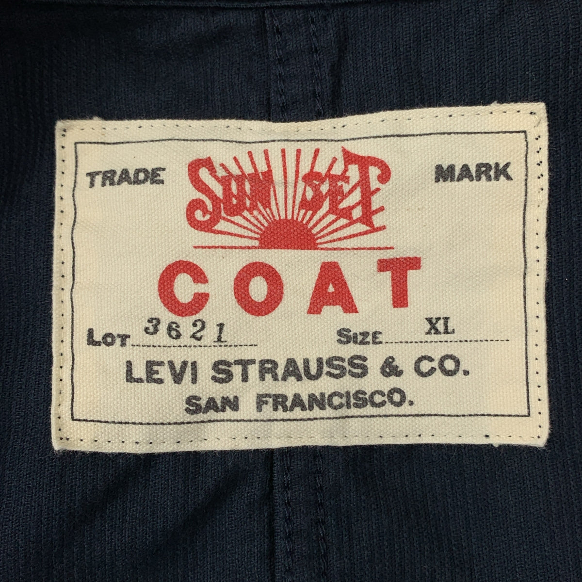 Levi's / リーバイス | 3621 / Sunset Coat Dark Denim / サンセット