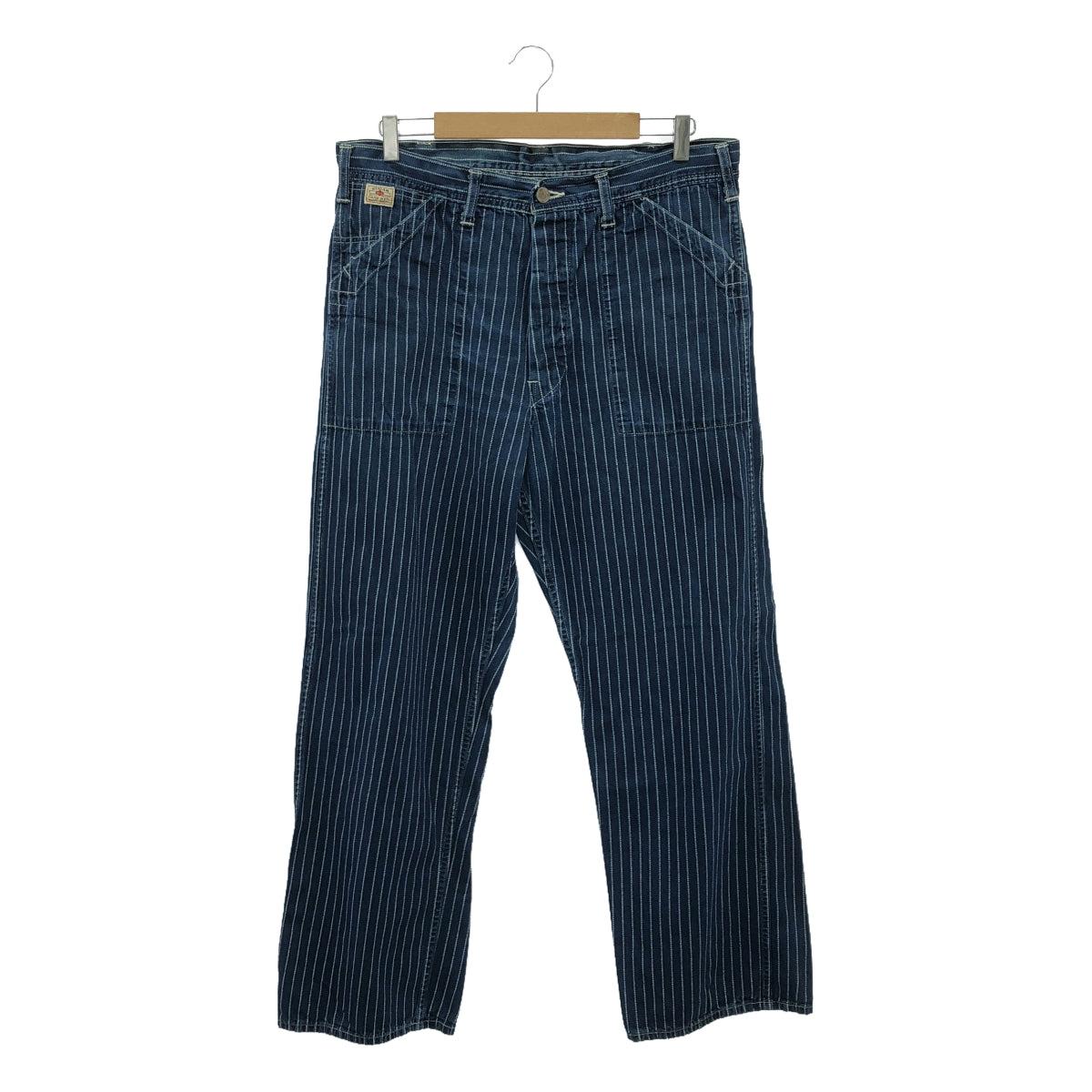 SUGAR CANE / Sugar Cane | 9oz. WABASH STRIPE WORK PANTS Striped Wabash Pants | W36 L32 | Men's