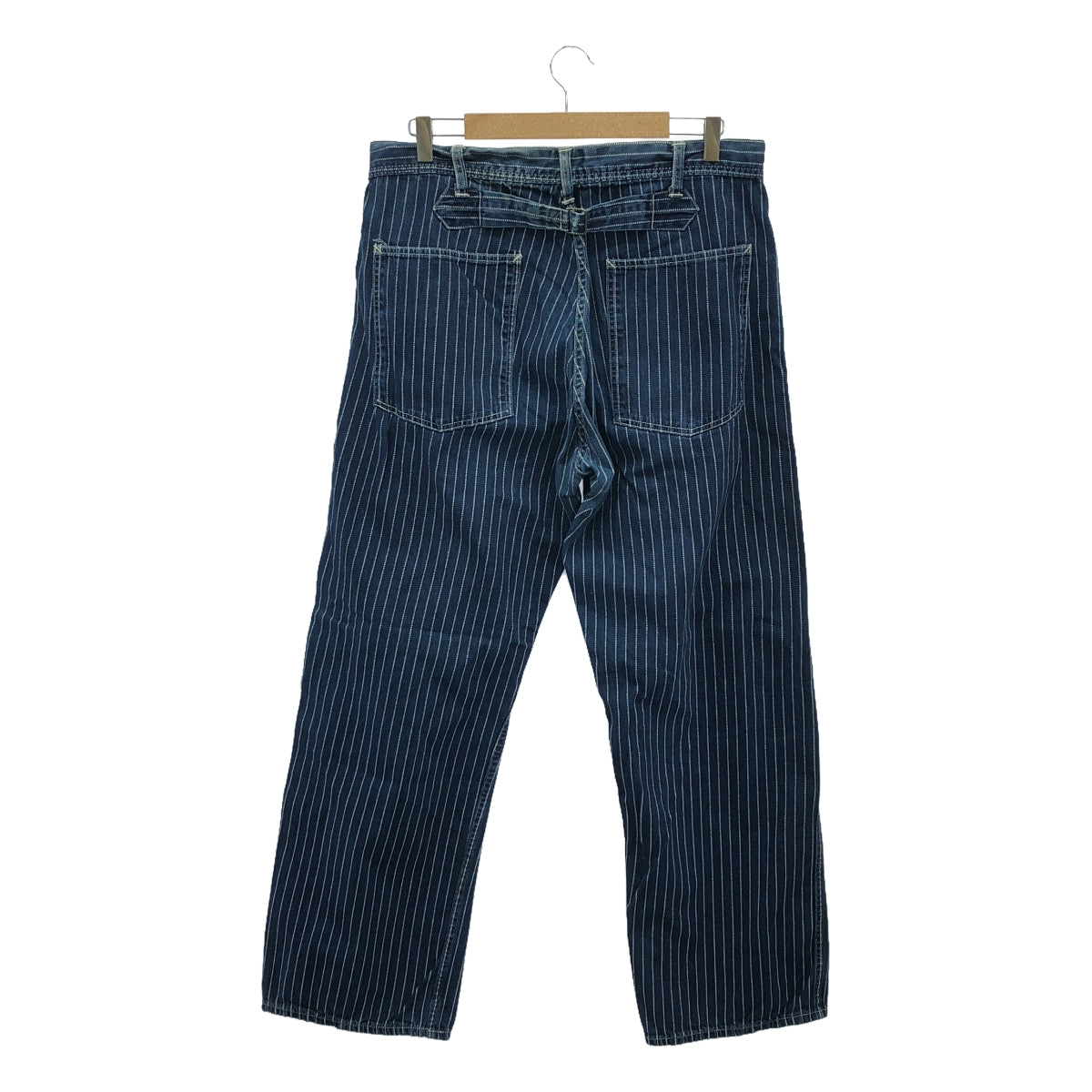 SUGAR CANE / Sugar Cane | 9oz. WABASH STRIPE WORK PANTS Striped Wabash Pants | W36 L32 | Men's