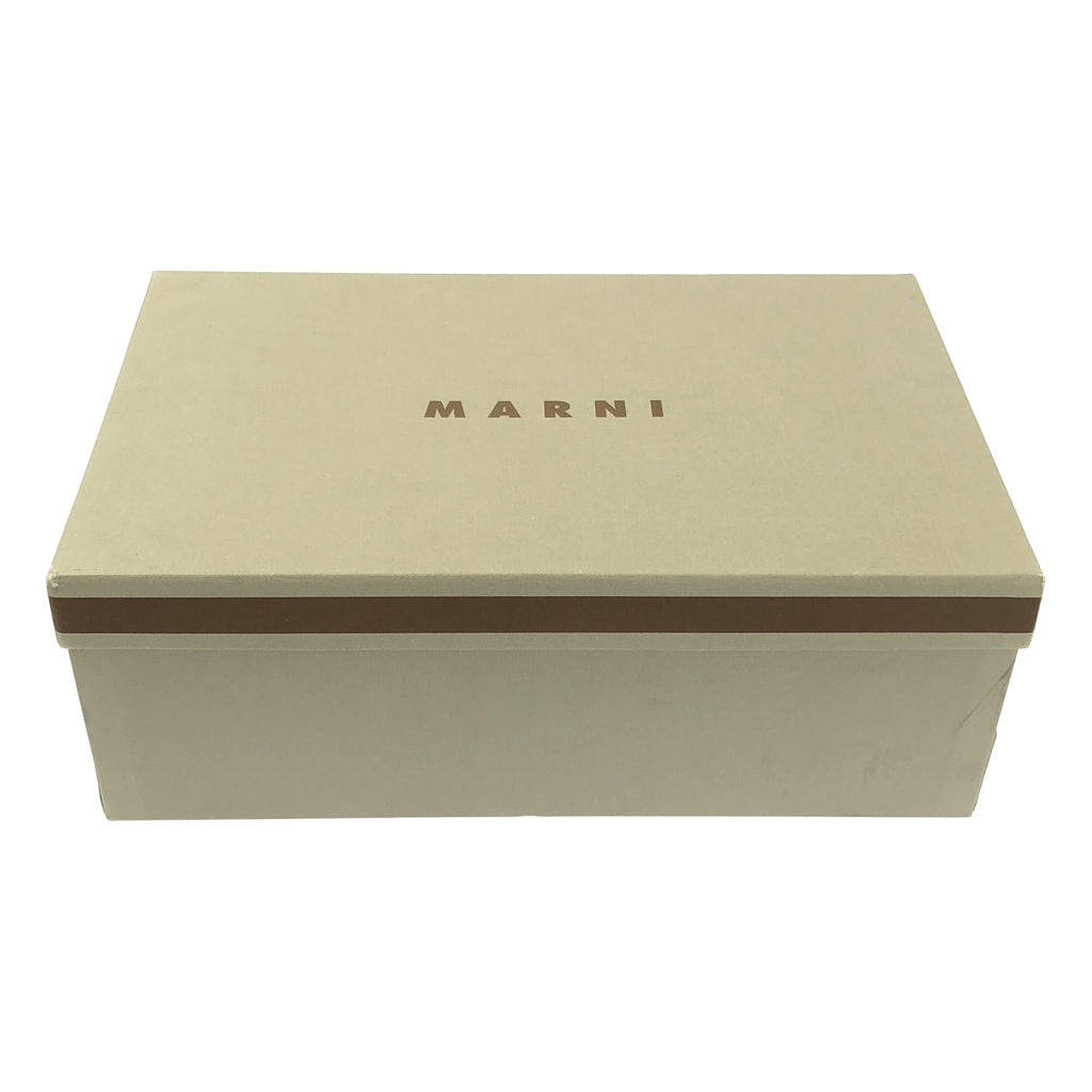 MARNI / 마르니 | 가죽 메탈릭 라미네이트 벨크로 샌들 | 36 |