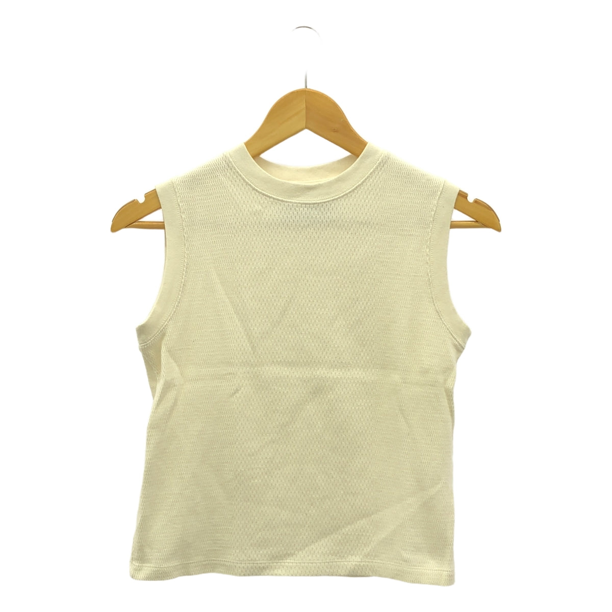 RHVINTAGE / 론허만 빈티지 | 열 크루넥 탱크탑 | XS | 오프 화이트 | 여성