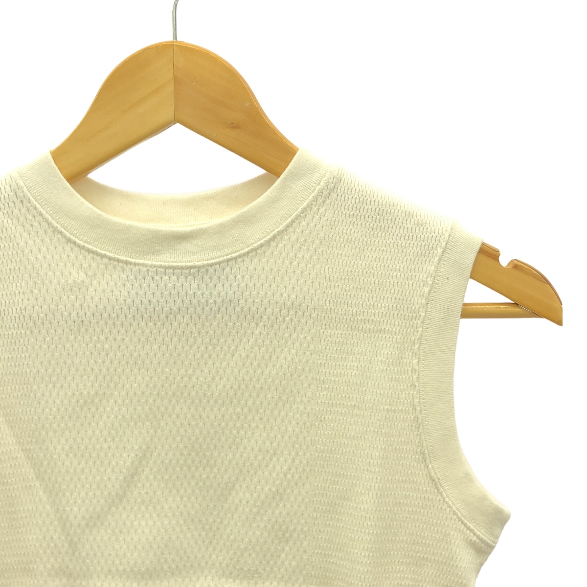 RHVINTAGE / 론허만 빈티지 | 열 크루넥 탱크탑 | XS | 오프 화이트 | 여성