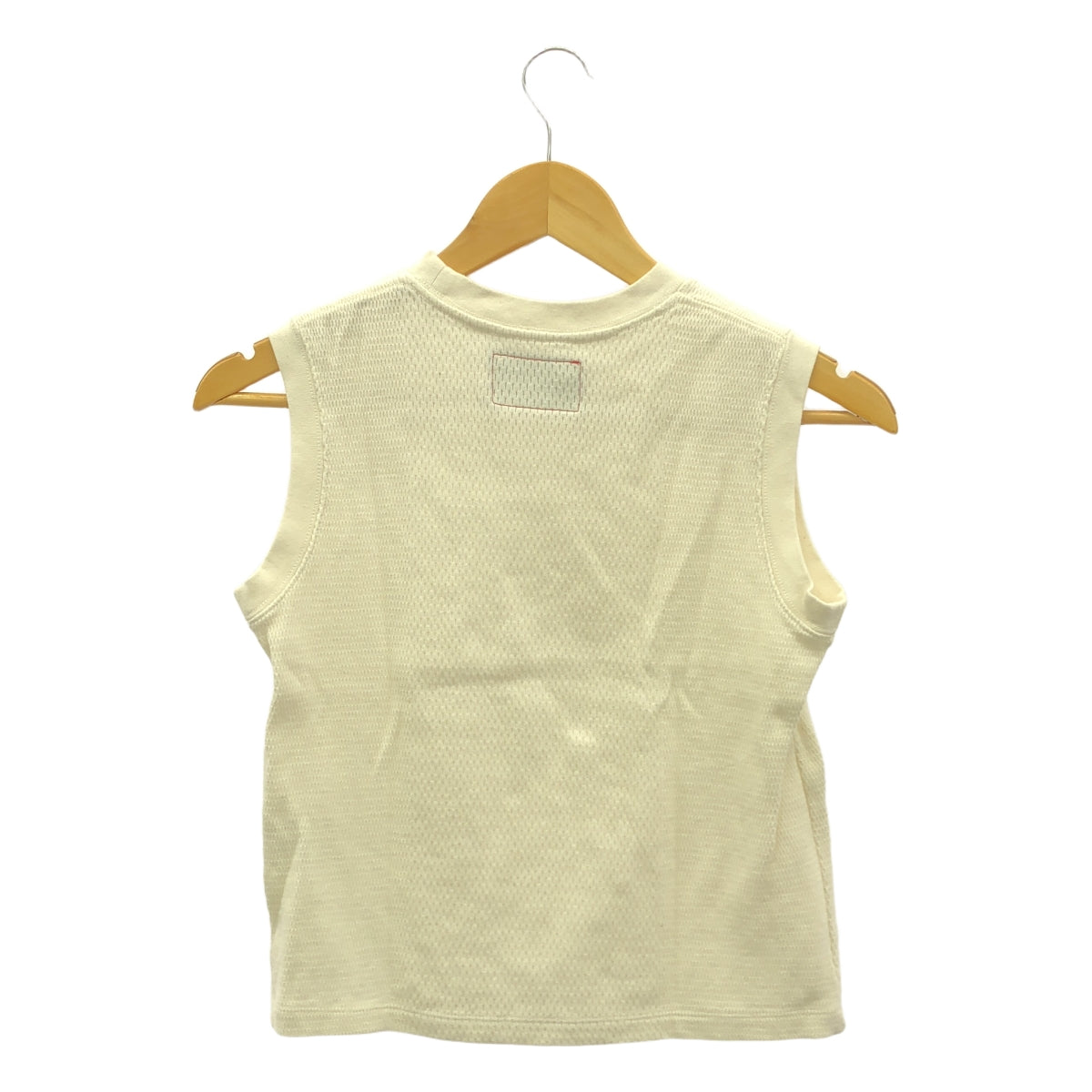 RHVINTAGE / 론허만 빈티지 | 열 크루넥 탱크탑 | XS | 오프 화이트 | 여성