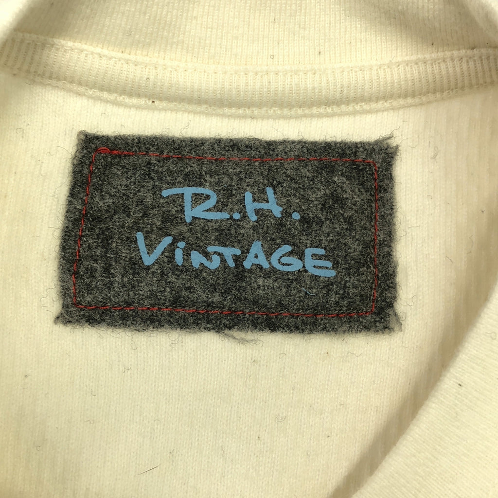 R.H.VINTAGE / ロンハーマンヴィンテージ | サーマル クルーネック タンクトップ | XS | オフホワイト | レディース
