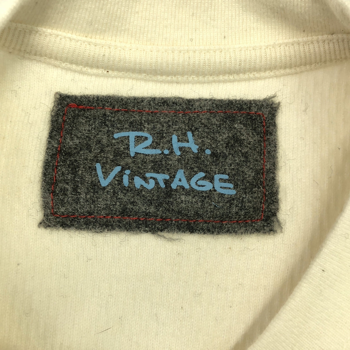 R.H.VINTAGE / ロンハーマンヴィンテージ | サーマル クルーネック タンクトップ | XS | オフホワイト | レディース