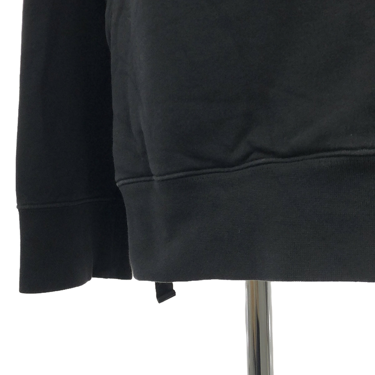 MM6 Maison Margiela / エムエムシックスメゾンマルジェラ | 2019SS | Sweat shirt with top  レイヤード トレーナー | XS | ブラック | レディース