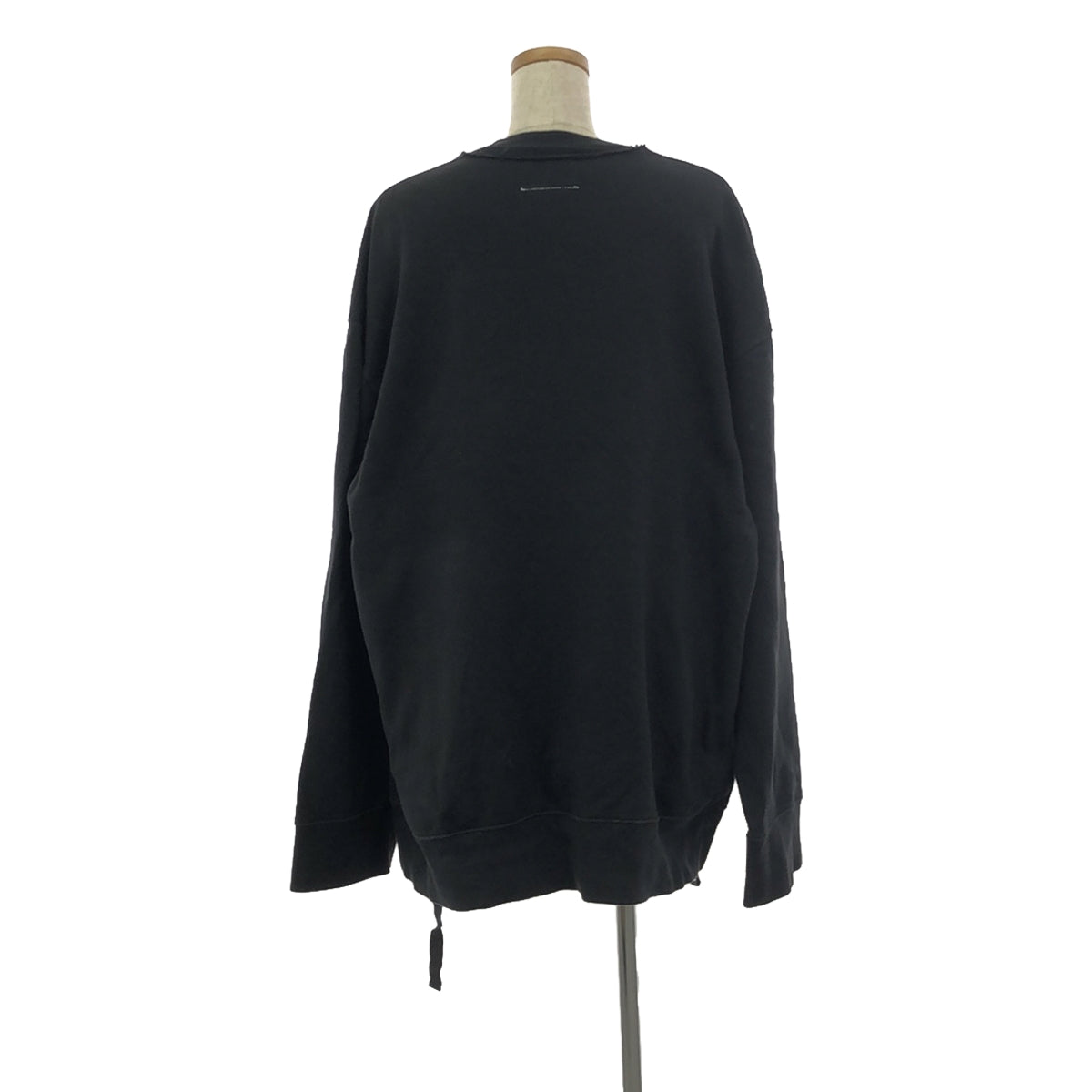 MM6 Maison Margiela | 2019SS | Sweat shirt with top layered trainer | XS | Black | Women's