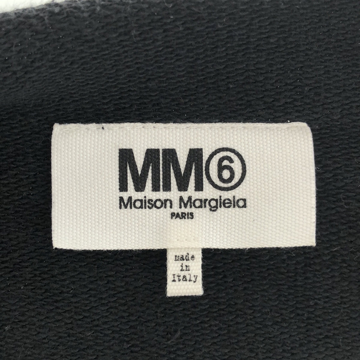 MM6 Maison Margiela | 2019SS | Sweat shirt with top layered trainer | XS | Black | Women's