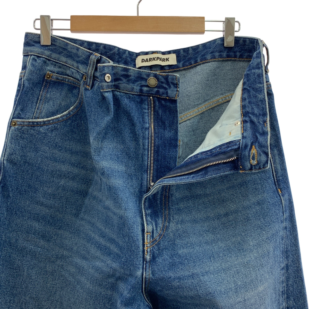 Deuxieme Classe / 두지엠 클래스 | 2023AW | DARKPARK/다크 파크 INES MEDIUM WASH 데님 팬츠 | 26 |