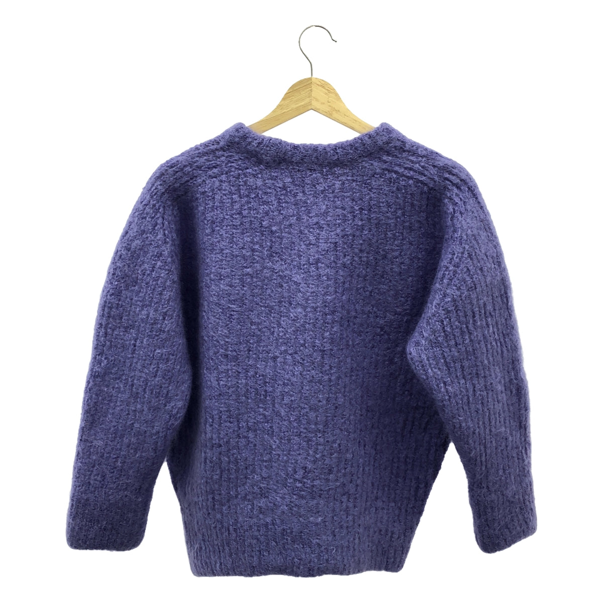 JUN MIKAMI | Kid Mohair Pullover Knit | Purple | Women's