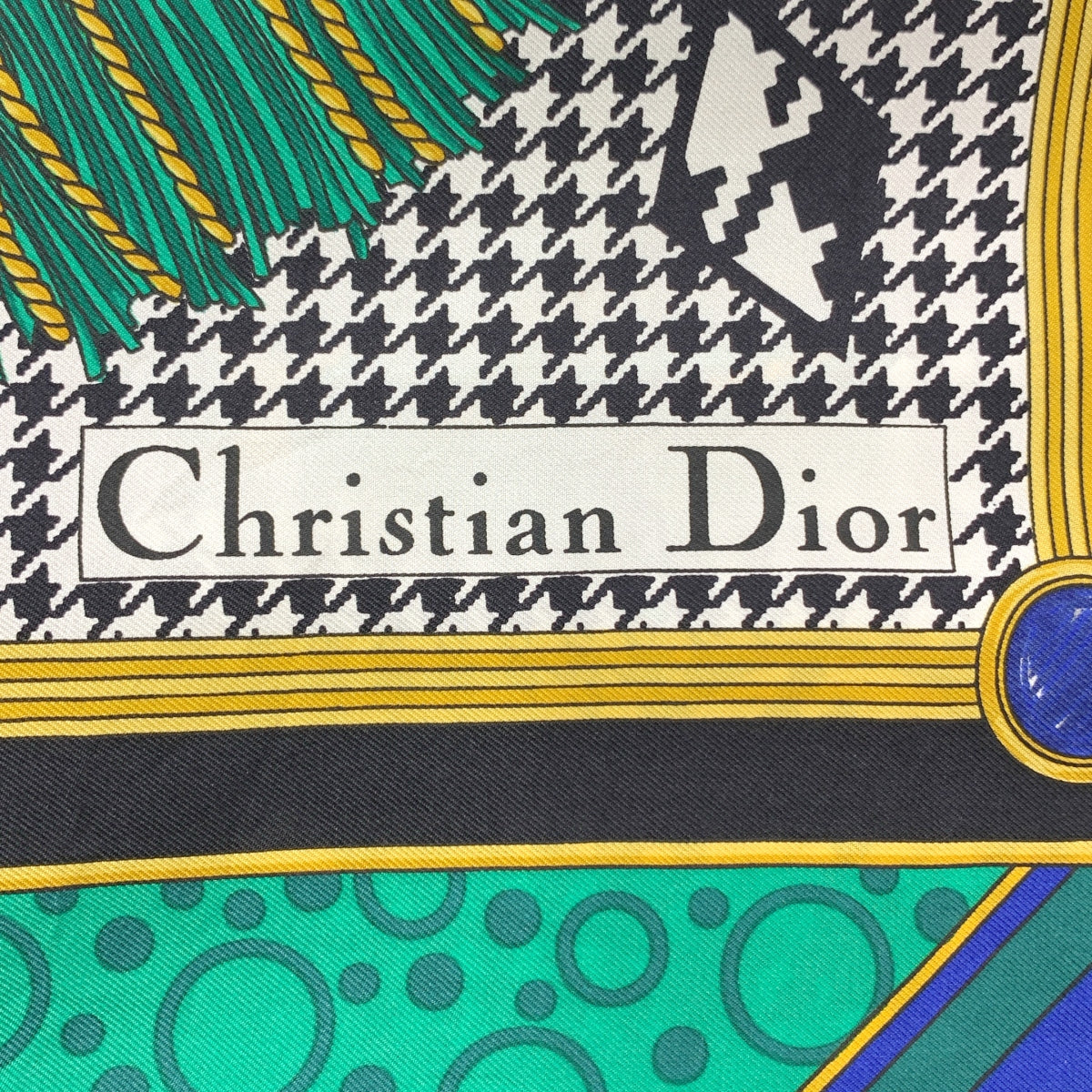 Christian Dior / クリスチャンディオール | 総柄 スカーフ | マルチカラー