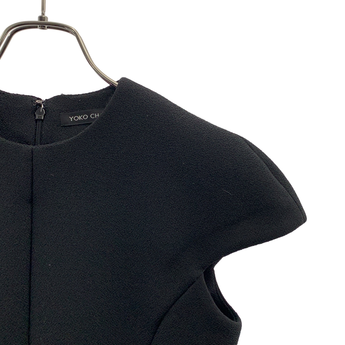 YOKO CHAN / 요코찬 | 백 Zip 드레스 원피스 | 38 | 블랙 | 여성