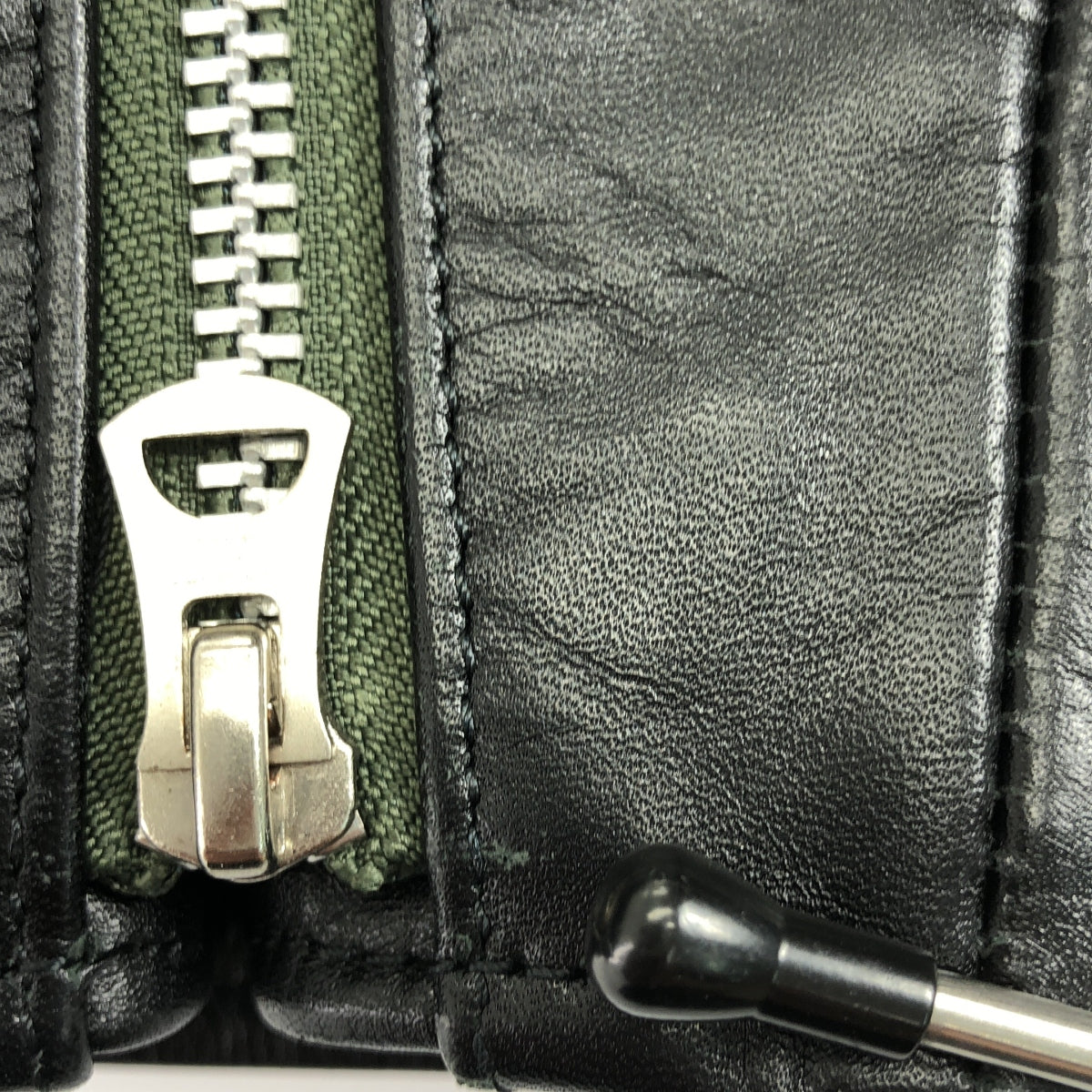 【美品】  sacai / サカイ | 2022AW | × Schott / ショットコラボ 2Way Leather Blouson キルティングライナー付き レザー ダブルライダースジャケット | 3 | ブラック | メンズ